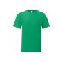 Fruit Of The Loom Iconic 150 Kelly Green Tricou subțire și respirabil pentru vară, 