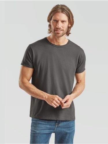 Fruit Of The Loom Iconic 150 Light Graphite Tricou subțire și respirabil pentru vară, 