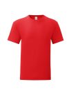 Fruit Of The Loom Iconic 150 Red Tricou subțire și respirabil pentru vară, 