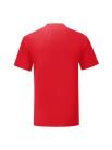 Fruit Of The Loom Iconic 150 Red Tricou subțire și respirabil pentru vară, 