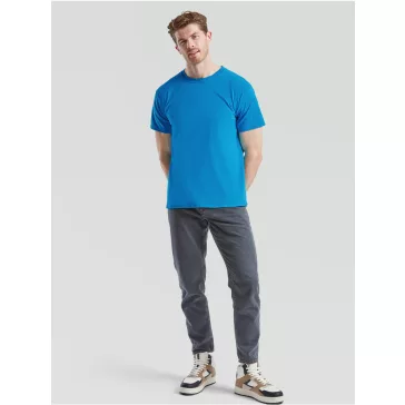   Tricou din 100% bumbac, Fruit of the Loom Valueweight T Azure Blue