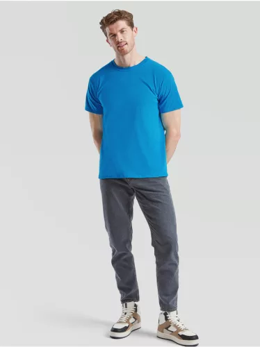Tricou din 100% bumbac, Fruit of the Loom Valueweight T Azure Blue