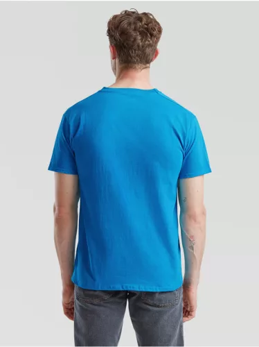 Tricou din 100% bumbac, Fruit of the Loom Valueweight T Azure Blue
