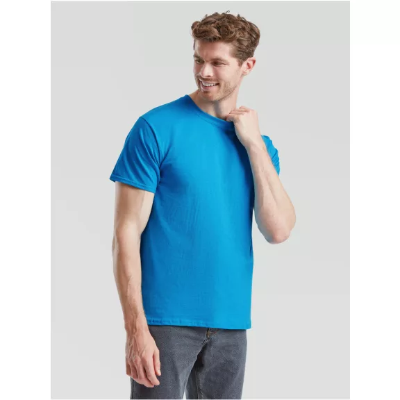 Tricou din 100% bumbac, Fruit of the Loom Valueweight T Azure Blue Tricou din 100% bumbac, Fruit of the Loom Valueweight T Azure Blue