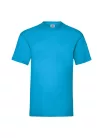 Tricou din 100% bumbac, Fruit of the Loom Valueweight T Azure Blue
