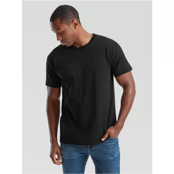 Tricou din 100% bumbac, Fruit of the Loom Valueweight T Black Tricou din 100% bumbac, Fruit of the Loom Valueweight T Black