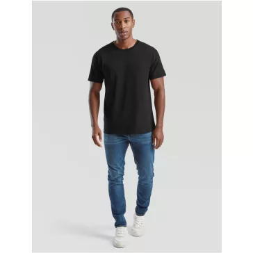   Tricou din 100% bumbac, Fruit of the Loom Valueweight T Black