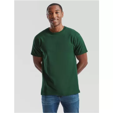   Tricou din 100% bumbac, Fruit of the Loom Valueweight T Bottle Green