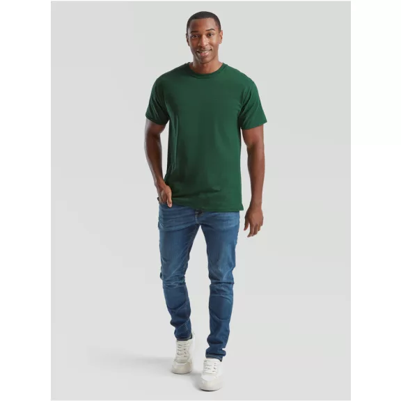 Tricou din 100% bumbac, Fruit of the Loom Valueweight T Bottle Green Tricou din 100% bumbac, Fruit of the Loom Valueweight T Bottle Green