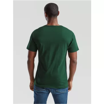   Tricou din 100% bumbac, Fruit of the Loom Valueweight T Bottle Green