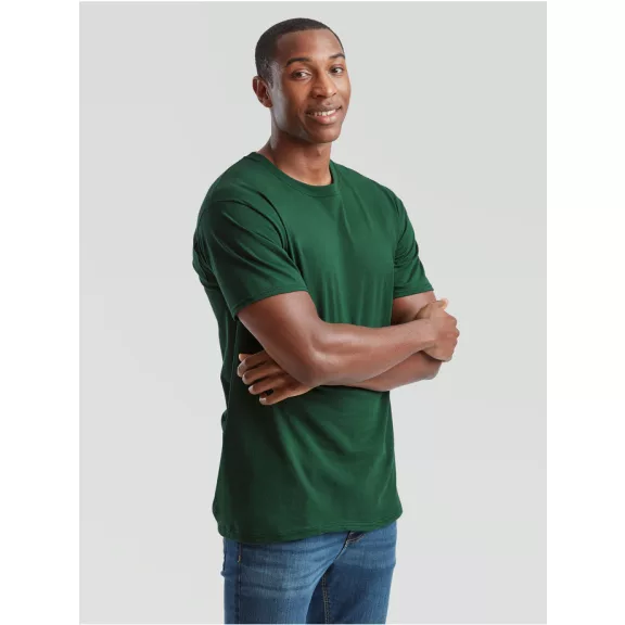 Tricou din 100% bumbac, Fruit of the Loom Valueweight T Bottle Green Tricou din 100% bumbac, Fruit of the Loom Valueweight T Bottle Green