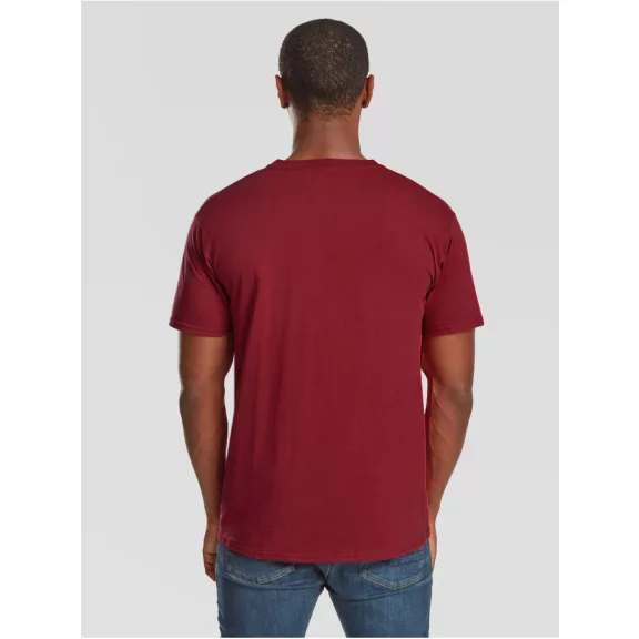 Tricou din 100% bumbac, Fruit of the Loom Valueweight T Brick Red Tricou din 100% bumbac, Fruit of the Loom Valueweight T Brick Red