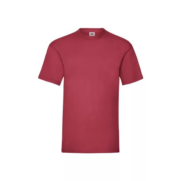 Tricou din 100% bumbac, Fruit of the Loom Valueweight T Brick Red Tricou din 100% bumbac, Fruit of the Loom Valueweight T Brick Red