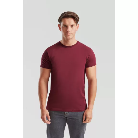 Tricou din 100% bumbac, Fruit of the Loom Valueweight T Burgundy Tricou din 100% bumbac, Fruit of the Loom Valueweight T Burgundy