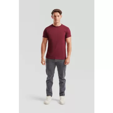   Tricou din 100% bumbac, Fruit of the Loom Valueweight T Burgundy