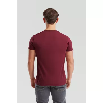   Tricou din 100% bumbac, Fruit of the Loom Valueweight T Burgundy