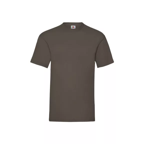 Tricou din 100% bumbac, Fruit of the Loom Valueweight T Chocolate Tricou din 100% bumbac, Fruit of the Loom Valueweight T Chocolate