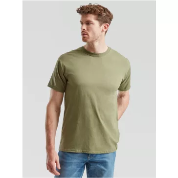   Tricou din 100% bumbac, Fruit of the Loom Valueweight T Classic Olive
