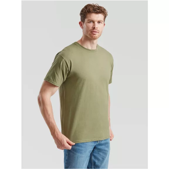 Tricou din 100% bumbac, Fruit of the Loom Valueweight T Classic Olive Tricou din 100% bumbac, Fruit of the Loom Valueweight T Classic Olive