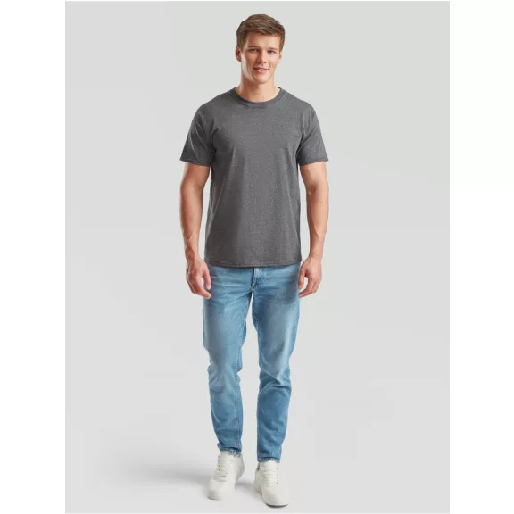 Tricou din 100% bumbac, Fruit of the Loom Valueweight T Dark Heather Grey Tricou din 100% bumbac, Fruit of the Loom Valueweight T Dark Heather Grey