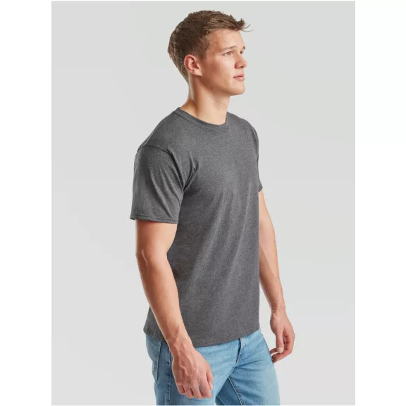 Tricou din 100% bumbac, Fruit of the Loom Valueweight T Dark Heather Grey Tricou din 100% bumbac, Fruit of the Loom Valueweight T Dark Heather Grey