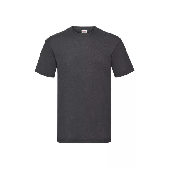 Tricou din 100% bumbac, Fruit of the Loom Valueweight T Dark Heather Grey Tricou din 100% bumbac, Fruit of the Loom Valueweight T Dark Heather Grey