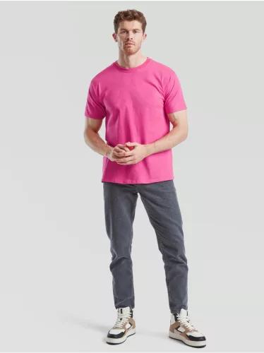 Tricou din 100% bumbac, Fruit of the Loom Valueweight T Fuchsia