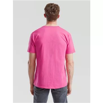   Tricou din 100% bumbac, Fruit of the Loom Valueweight T Fuchsia