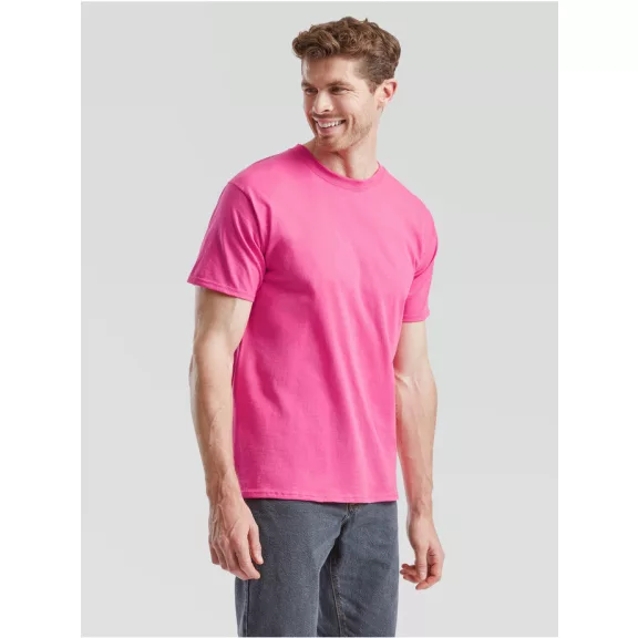 Tricou din 100% bumbac, Fruit of the Loom Valueweight T Fuchsia Tricou din 100% bumbac, Fruit of the Loom Valueweight T Fuchsia