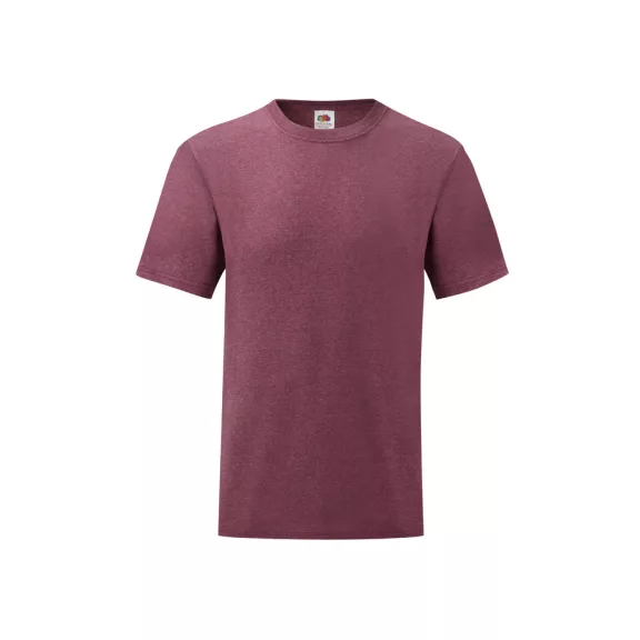 Tricou din 100% bumbac, Fruit of the Loom Valueweight T Heather Burgundy Tricou din 100% bumbac, Fruit of the Loom Valueweight T Heather Burgundy