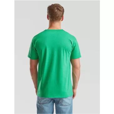   Tricou din 100% bumbac, Fruit of the Loom Valueweight T Heather Green