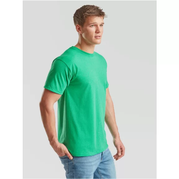 Tricou din 100% bumbac, Fruit of the Loom Valueweight T Heather Green Tricou din 100% bumbac, Fruit of the Loom Valueweight T Heather Green