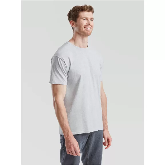 Tricou din 100% bumbac, Fruit of the Loom Valueweight T Heather-Grey Tricou din 100% bumbac, Fruit of the Loom Valueweight T Heather-Grey