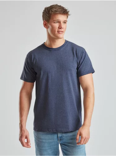 Tricou din 100% bumbac, Fruit of the Loom Valueweight T Heather Navy