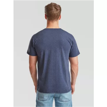   Tricou din 100% bumbac, Fruit of the Loom Valueweight T Heather Navy