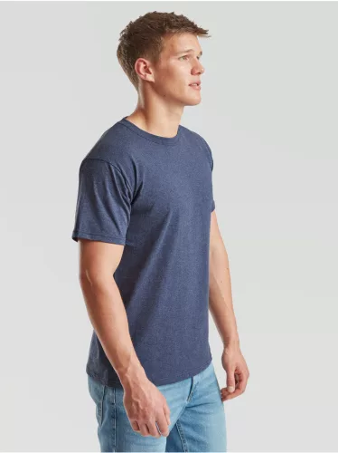 Tricou din 100% bumbac, Fruit of the Loom Valueweight T Heather Navy