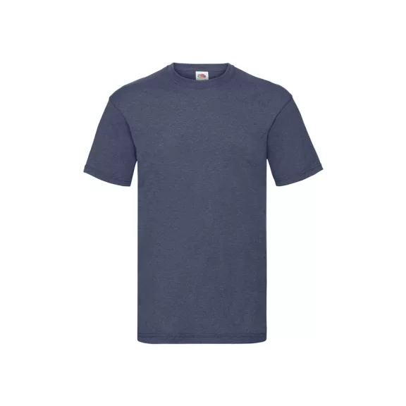 Tricou din 100% bumbac, Fruit of the Loom Valueweight T Heather Navy Tricou din 100% bumbac, Fruit of the Loom Valueweight T Heather Navy