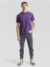 Tricou din 100% bumbac, Fruit of the Loom Valueweight T Heather-Purple