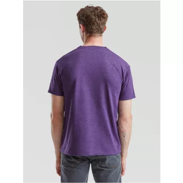   Tricou din 100% bumbac, Fruit of the Loom Valueweight T Heather-Purple