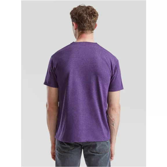 Tricou din 100% bumbac, Fruit of the Loom Valueweight T Heather-Purple Tricou din 100% bumbac, Fruit of the Loom Valueweight T Heather-Purple