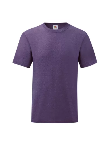Tricou din 100% bumbac, Fruit of the Loom Valueweight T Heather-Purple