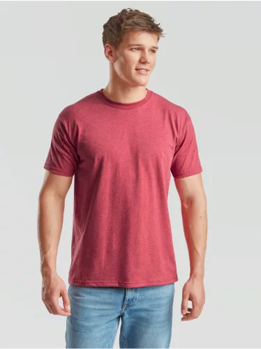 Tricou din 100% bumbac, Fruit of the Loom Valueweight T Heather Red