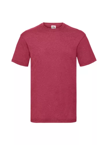 Tricou din 100% bumbac, Fruit of the Loom Valueweight T Heather Red