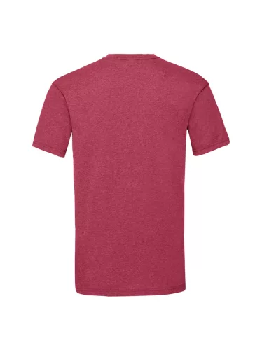 Tricou din 100% bumbac, Fruit of the Loom Valueweight T Heather Red