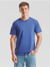 Tricou din 100% bumbac, Fruit of the Loom Valueweight T Heather Royal