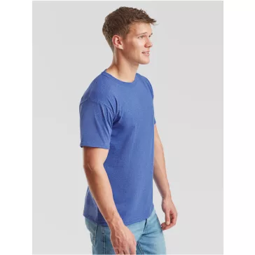   Tricou din 100% bumbac, Fruit of the Loom Valueweight T Heather Royal