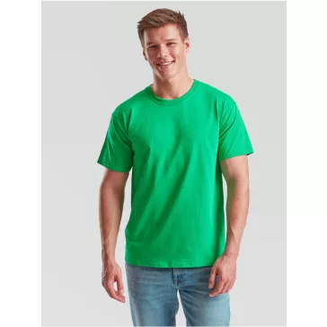   Tricou din 100% bumbac, Fruit of the Loom Valueweight T Kelly-Green