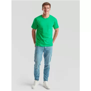   Tricou din 100% bumbac, Fruit of the Loom Valueweight T Kelly-Green