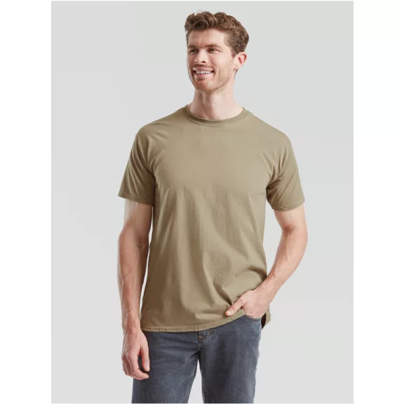 Tricou din 100% bumbac, Fruit of the Loom Valueweight T Khaki Tricou din 100% bumbac, Fruit of the Loom Valueweight T Khaki