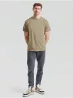 Tricou din 100% bumbac, Fruit of the Loom Valueweight T Khaki